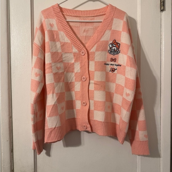 My Melody Pink Cardigan S/M - Picture 2 of 12